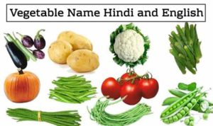Vegetable Name