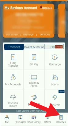 ICICI Insta Banking 2 icici insta banking