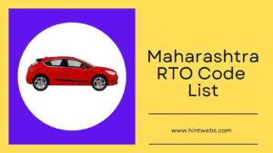 Maharashtra RTO Code List